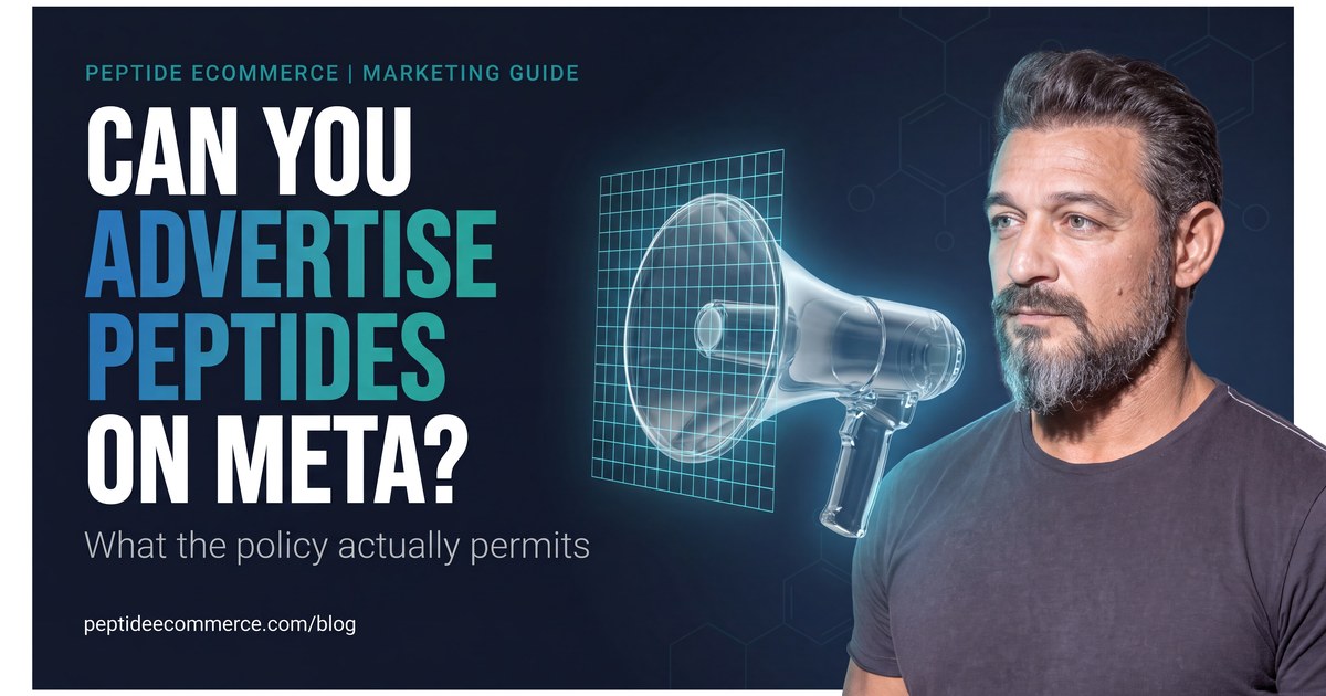 Can You Advertise Peptides on Facebook? Meta Ad Rules