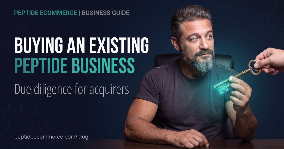 Buying an Existing Peptide Business: Due Diligence for Acquirers