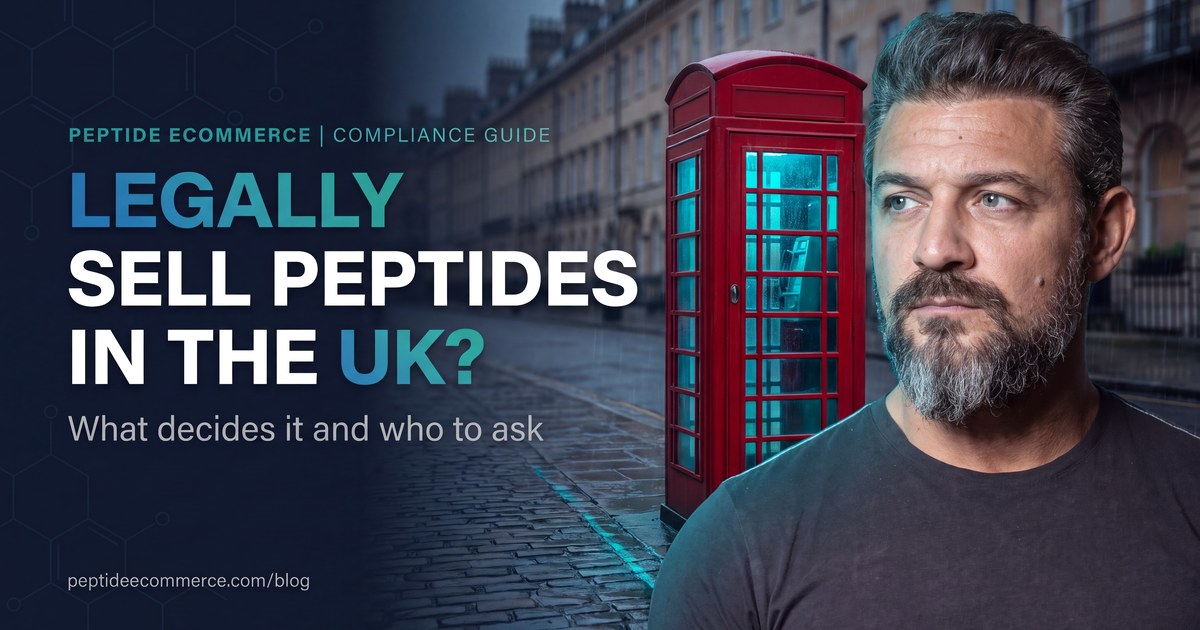 Can you legally sell peptides in the UK?