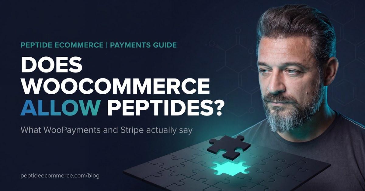 Does WooCommerce Allow Peptides? What WooPayments and Stripe Actually Say