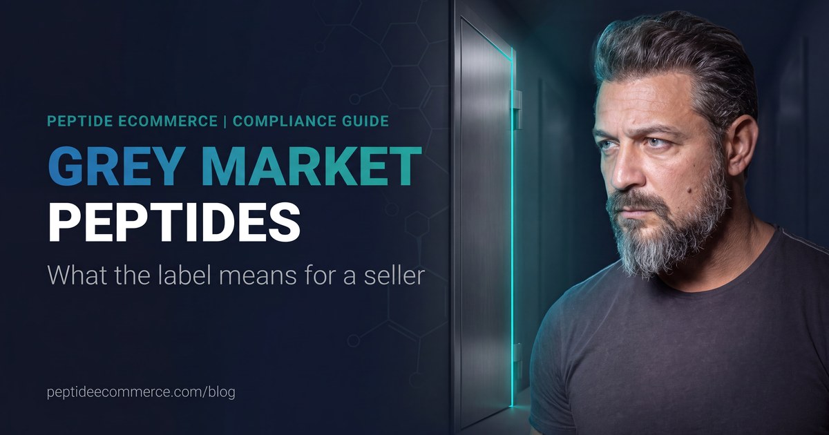 Grey Market Peptides: What the Label Means for Sellers