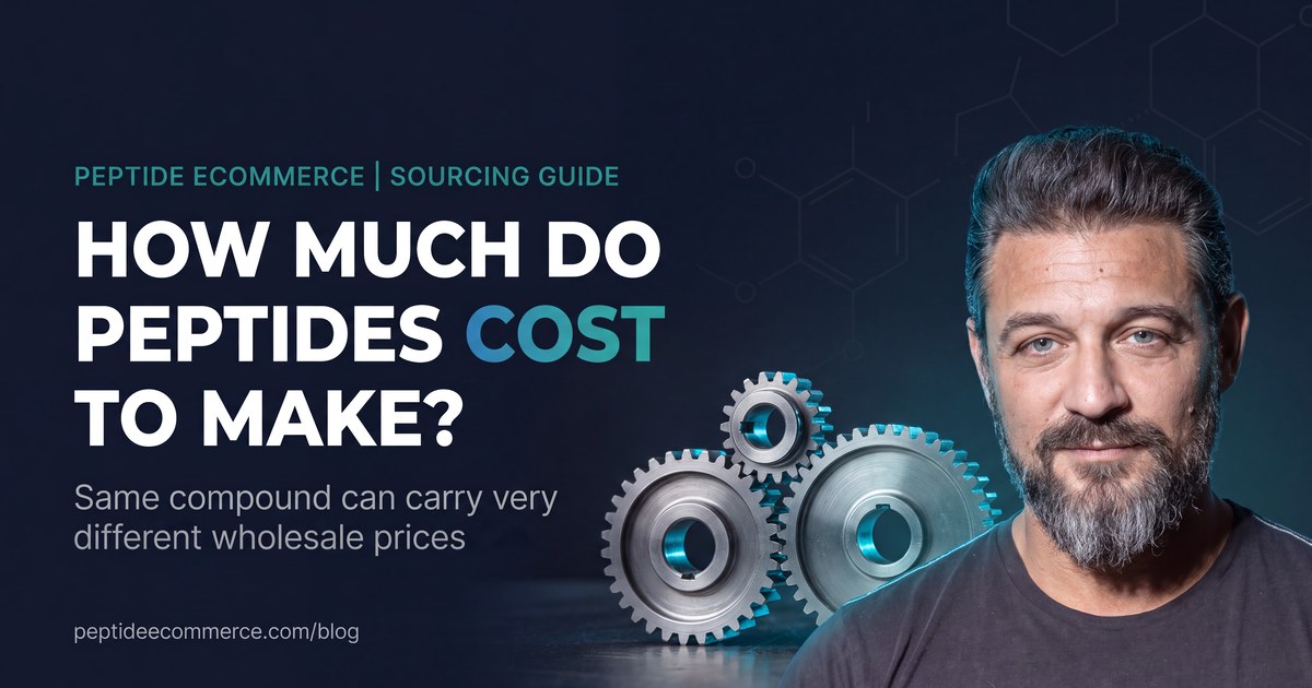 How Much Do Peptides Cost to Make? What to Verify