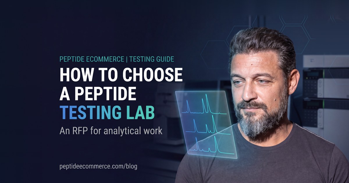 How to Choose a Peptide Testing Lab: An RFP for Analytical Work