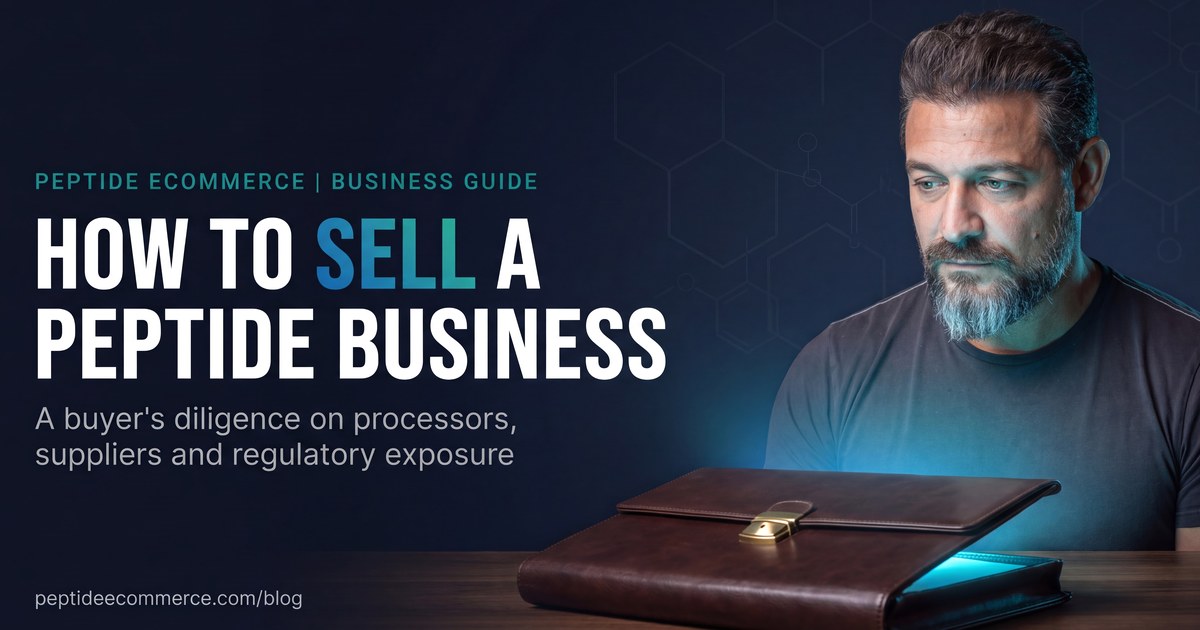 How to sell a peptide business
