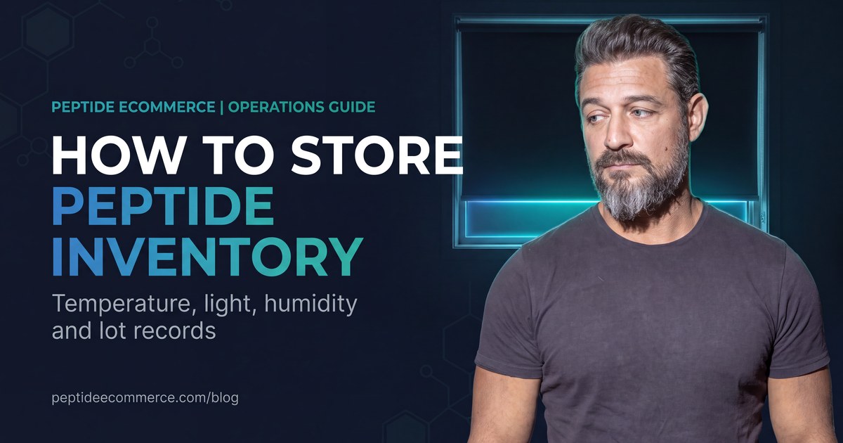 How to Store Peptide Inventory: Temperature, Light, Humidity and Lot Records