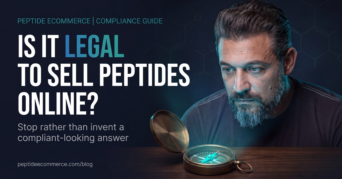 Is It Legal to Sell Research Peptides Online?