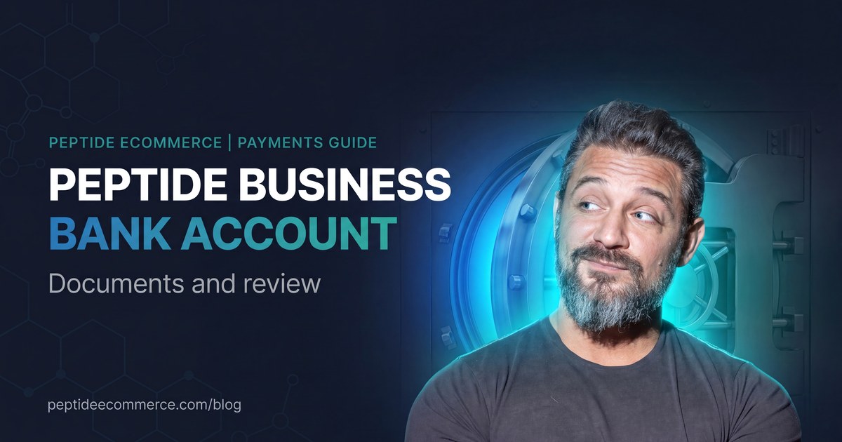 Peptide Business Bank Account: Documents and Review