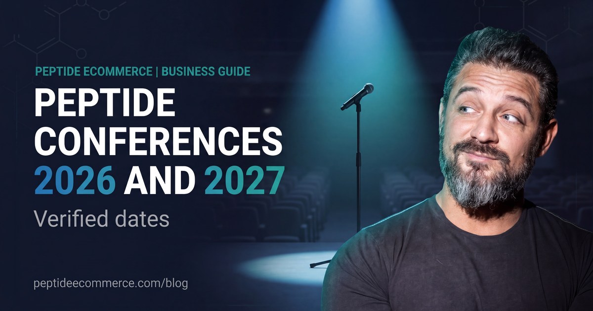 Peptide Conferences 2026 and 2027: Verified Dates