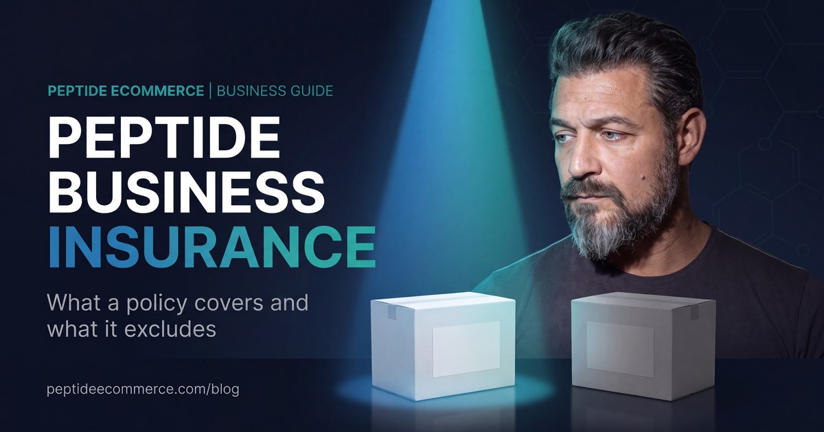 Peptide Business Insurance: What a Policy Covers and What It Excludes