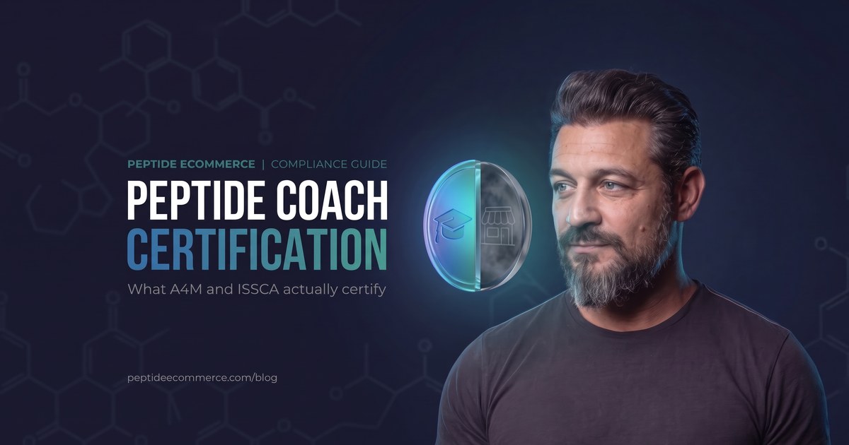 Peptide Coach Certification: What A4M and ISSCA Actually Certify