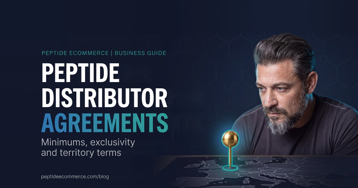 Peptide Distributor Agreements: Minimums, Exclusivity and Territory Terms