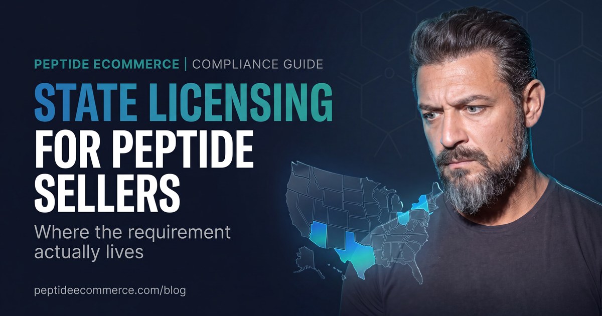 Do You Have to Be Licensed to Sell Peptides? State Rules