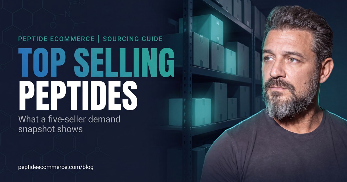 Top Peptides by Demand Signal: What a Five-Seller Snapshot Shows