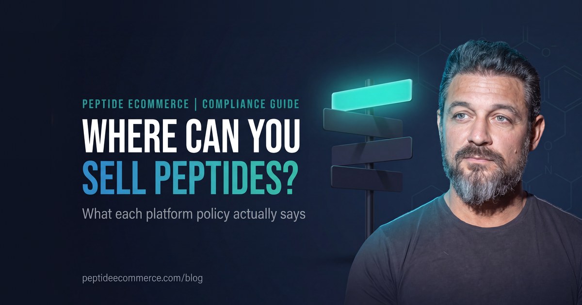 What Website Can You Sell Peptides On? Platform Rules