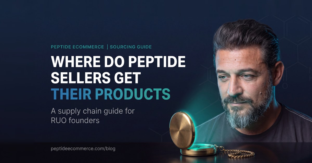 Where Do Peptide Sellers Get Their Products: A Supply Chain Guide for RUO Founders