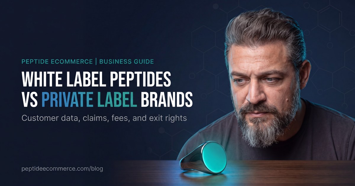 White Label Peptides vs Private Label Brands