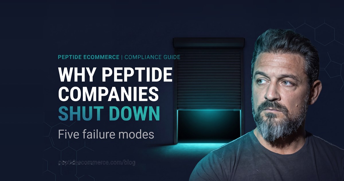 Why Peptide Companies Shut Down: Five Failure Modes